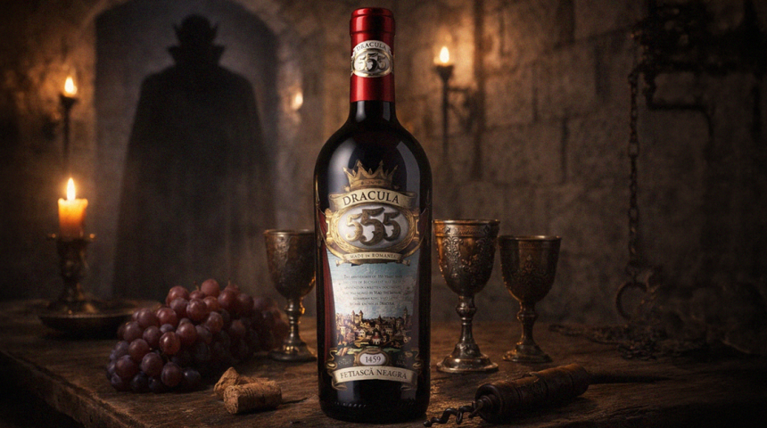 Do mito à taça, o vinho do Dracula na sua mesa, uma raridade Romena.